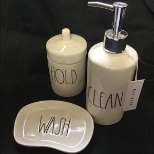 Rae Dunn Bath Bundle